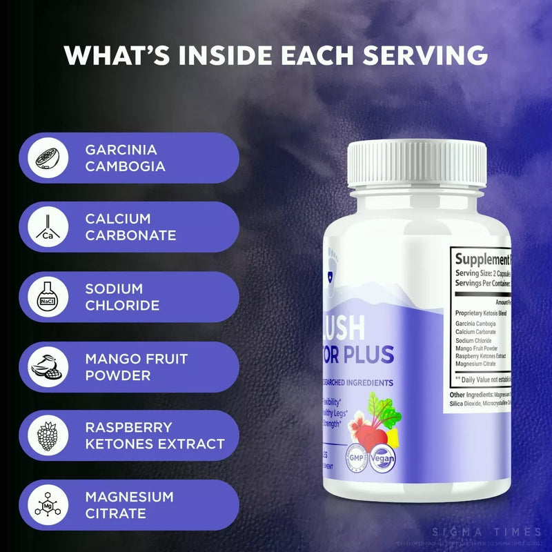 Flush Factor Plus Supports Mobility, Flexibility & Enhance Strength 60 Capsules