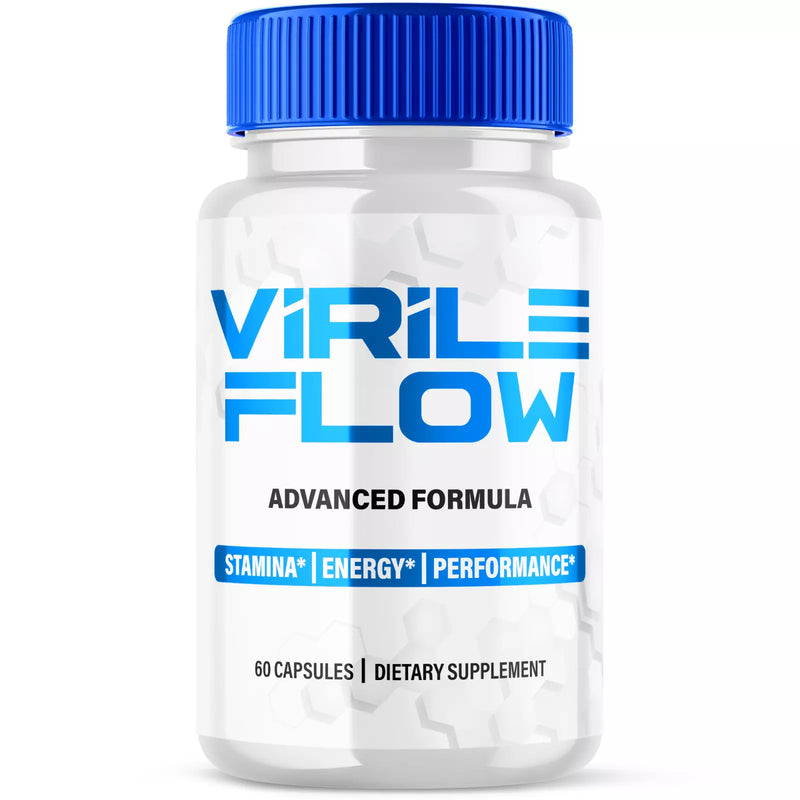 Virile Flow for Men Advanced Performance Supplement Male Health 180 Capsules