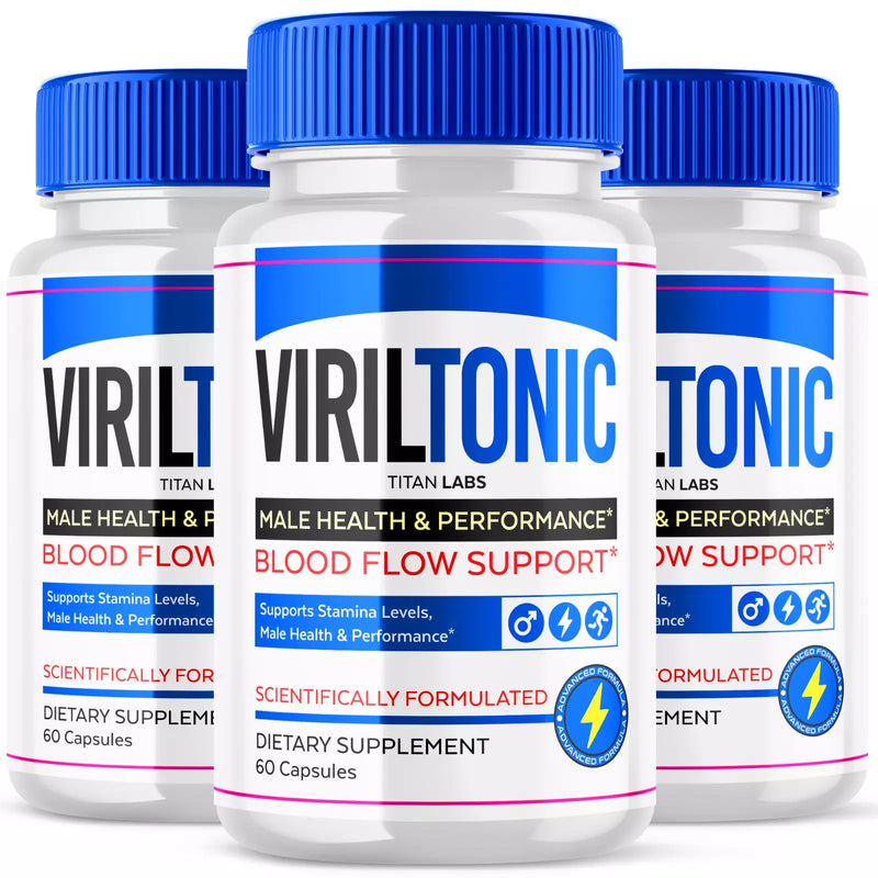 Viriltonic for Male, Viril Tonic Advanced Formula Men Support (60 Capsules)