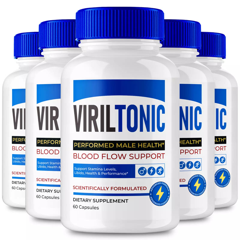 Viriltonic for Male, Viril Tonic Advanced Formula Men Support (60 Capsules)