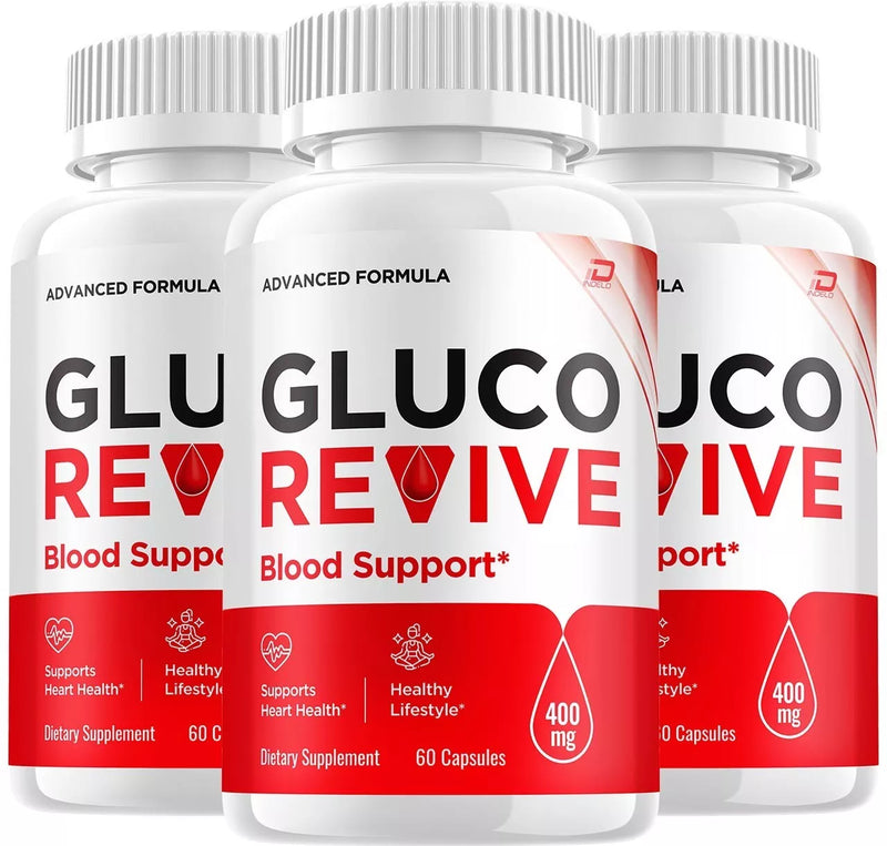 Gluco Revive Blood Support GlucoRevive Advanced Glycogen Support 300 Capsules