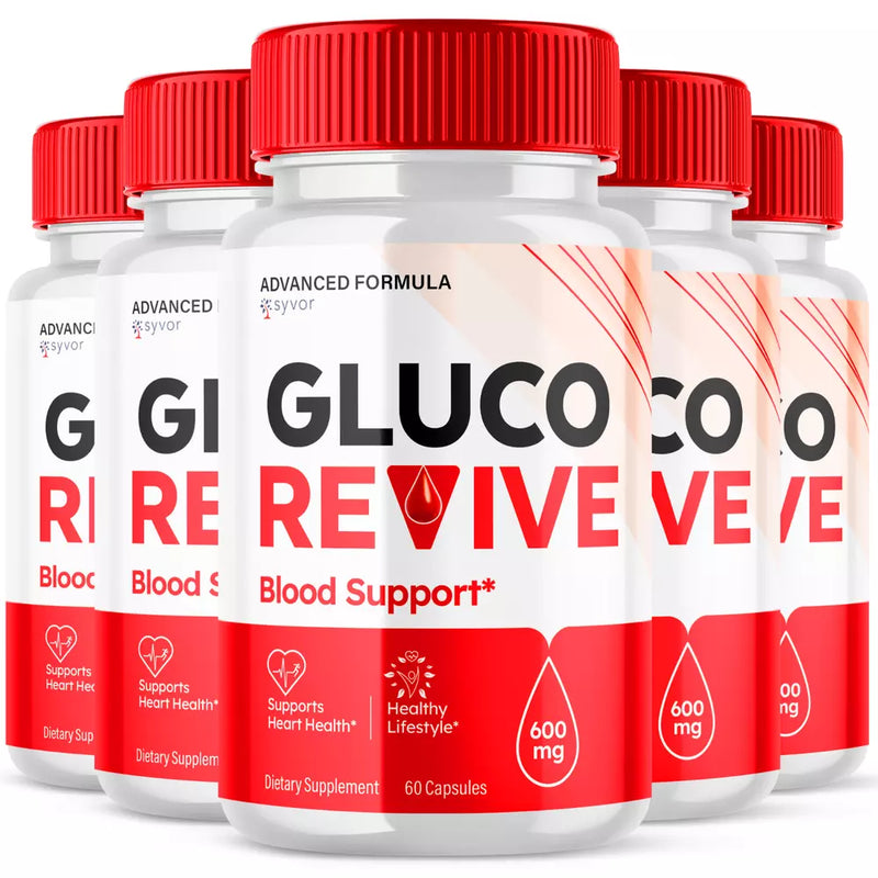 Gluco Revive Blood Support GlucoRevive Advanced Glycogen Support 300 Capsules