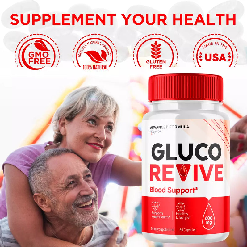 Gluco Revive Blood Support GlucoRevive Advanced Glycogen Support 300 Capsules