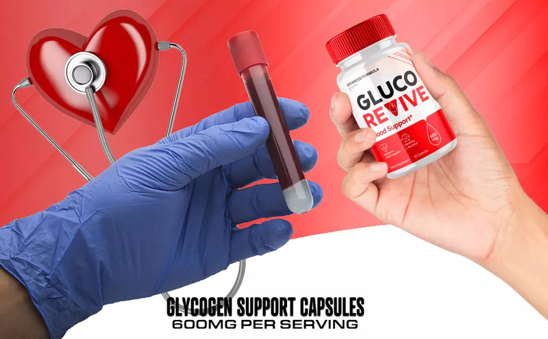 Gluco Revive Blood Support GlucoRevive Advanced Glycogen Support 300 Capsules