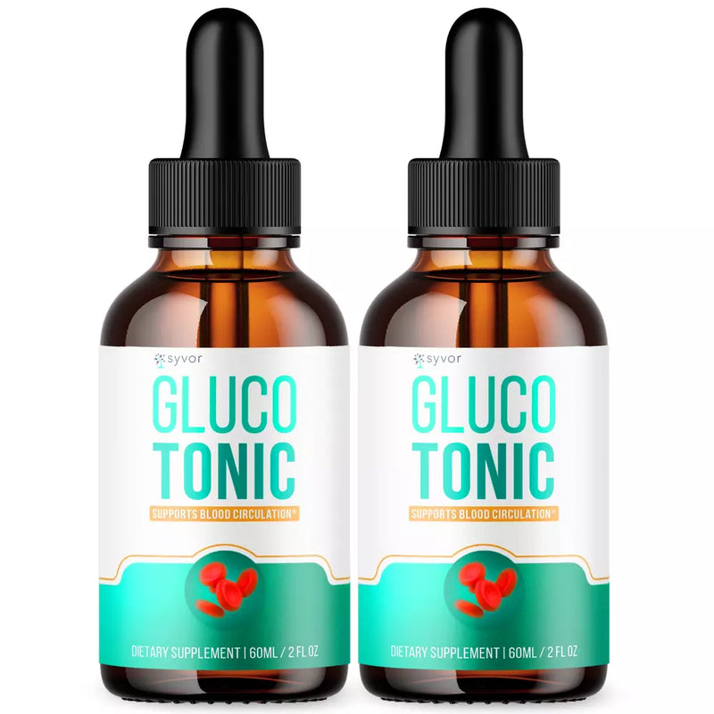 Gluco Tonic Blood Support Formula Drops Advanced Vitamin Supplement