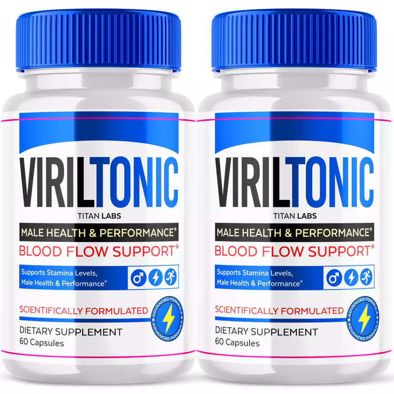 Viriltonic for Male, Viril Tonic Advanced Formula Men Support (60 Capsules)